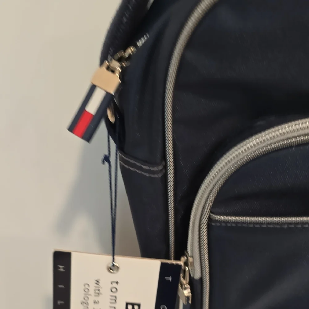 Tommy Hilfiger Dark Blue Messenger Travel Bag